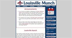Desktop Screenshot of louisvillemunch.com
