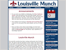 Tablet Screenshot of louisvillemunch.com